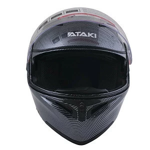 Шлем модуляр ATAKI JK902 Carbon (черн/сер глянц, S)