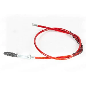 Трос сцепления 1000мм (с пружиной) красный