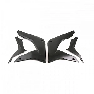 Боковые обтекатели передние (4 части) KAYO T2 ENDURO, T4 (2020) черные